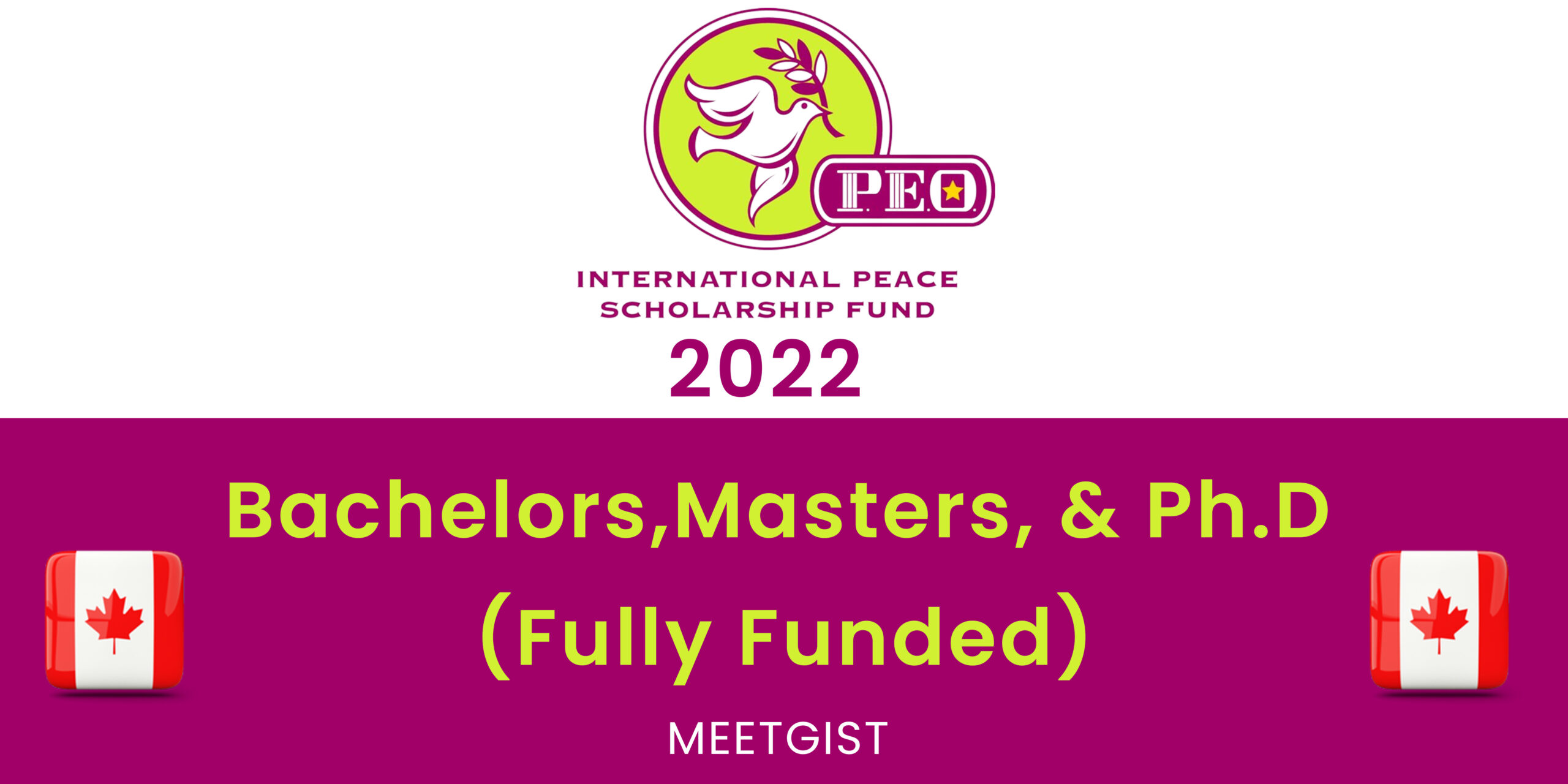 Scholarships in Canada 2022