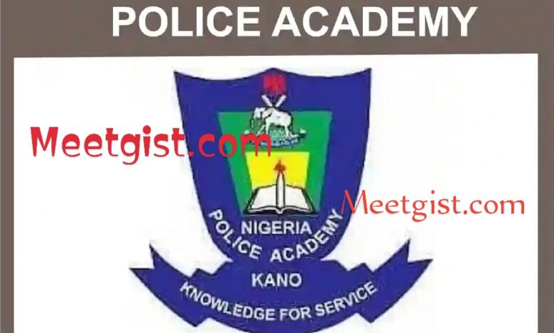 police academy cut off mark