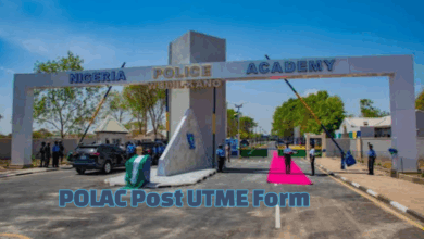 POLAC Post UTME Form