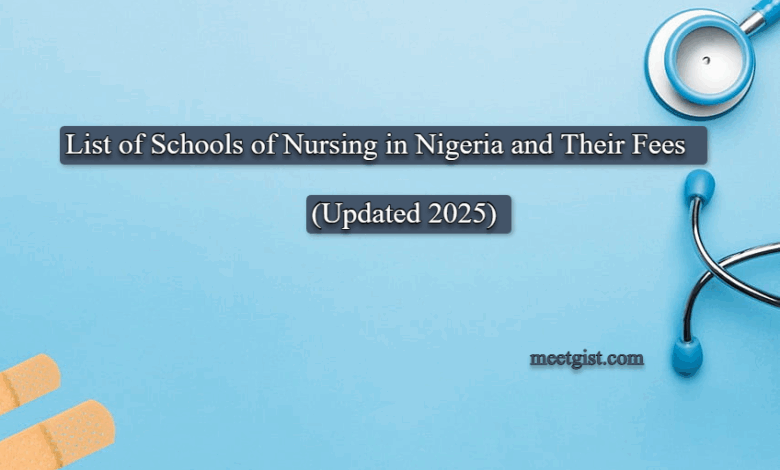 List of School of Nursing in Nigeria and Their Fees