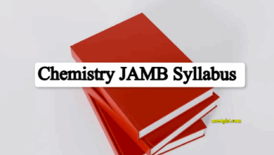 Chemistry JAMB Syllabus